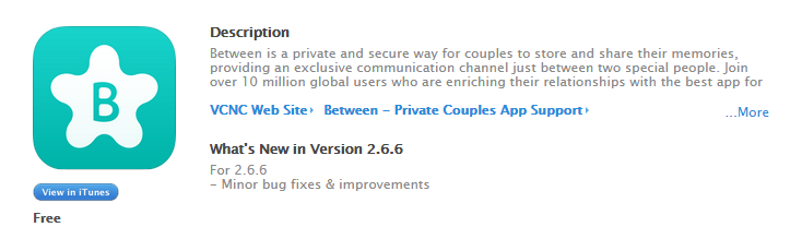 between情侶專用APP_iOS