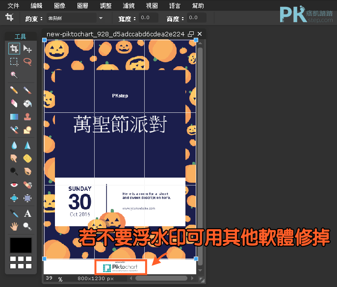 piktochart圖表模板設計7