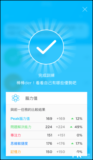 Peak腦力訓練App7