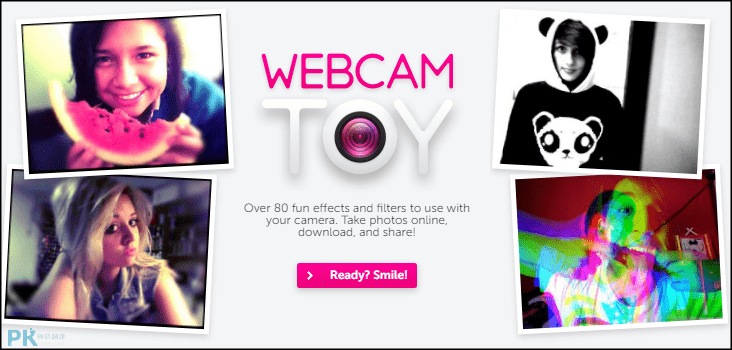 Webcam-Toy線上拍照軟體1