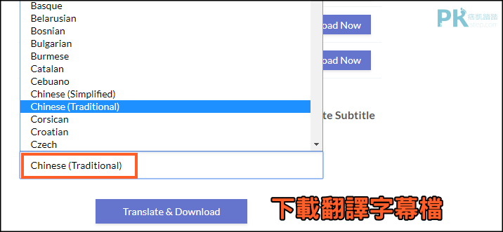 SaveSubs影片字幕檔下載工具5