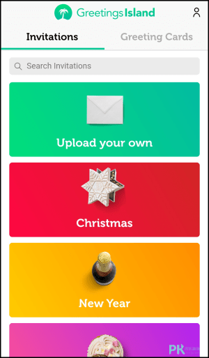 電子賀卡製作App1