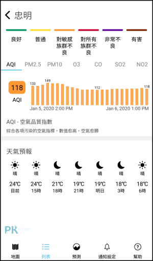 空汙即時查詢App2