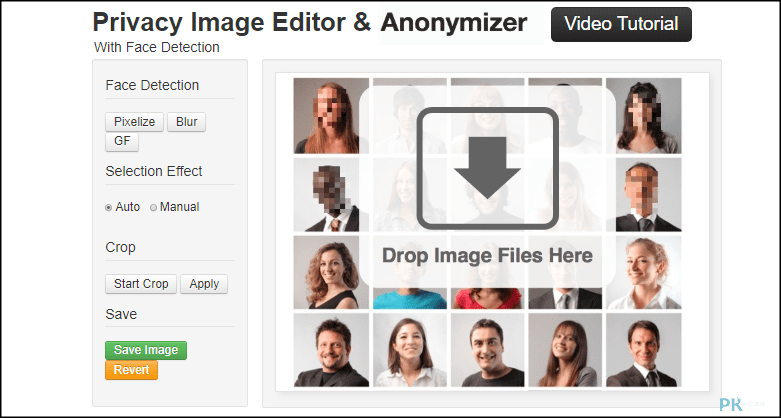 線上自動辨識人臉圖片馬賽克1