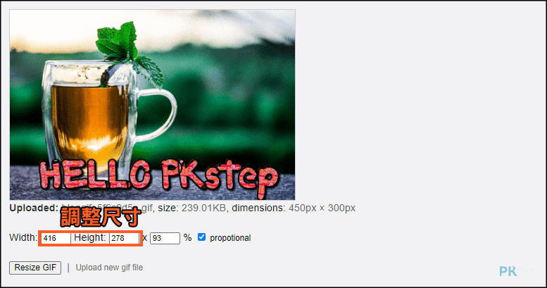 Resize-GIF線上調整GIF大小2