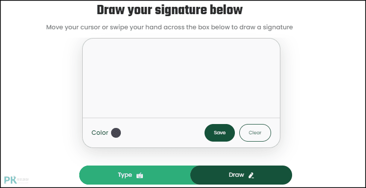 Online-Signature線上手繪簽名產生器1