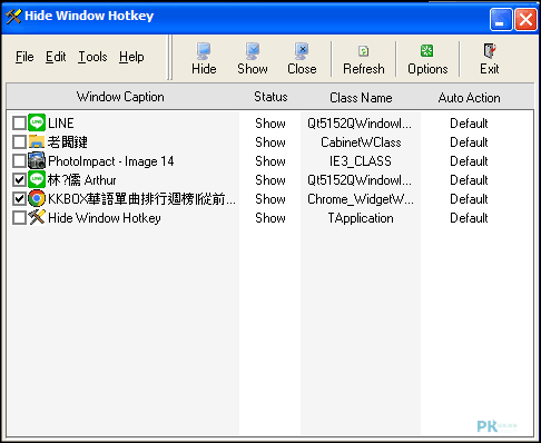 Hide-Window-Hotkey老闆鍵1