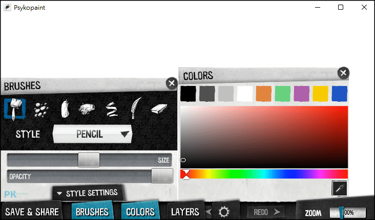 Psykopaint免費電腦畫圖軟體4