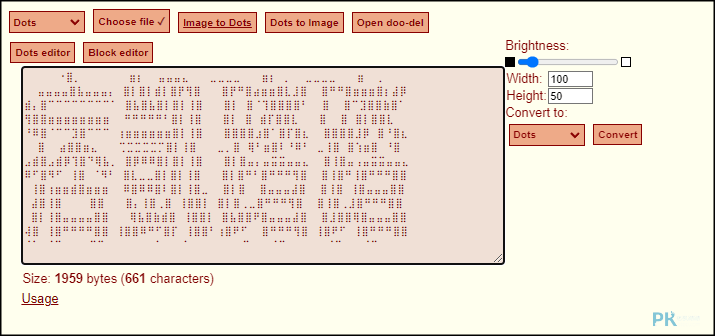 Dots-Converter文字轉點點4