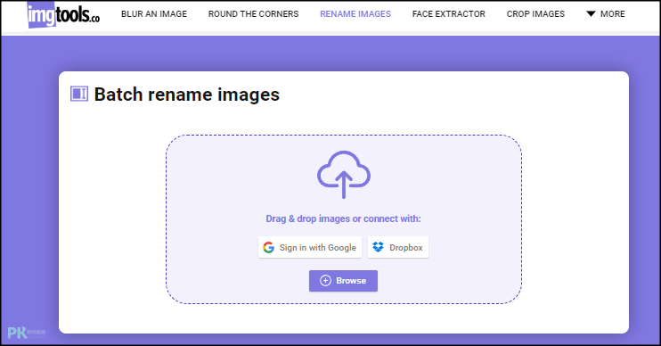 Batch-rename-images線上批次照片重新命名工具1