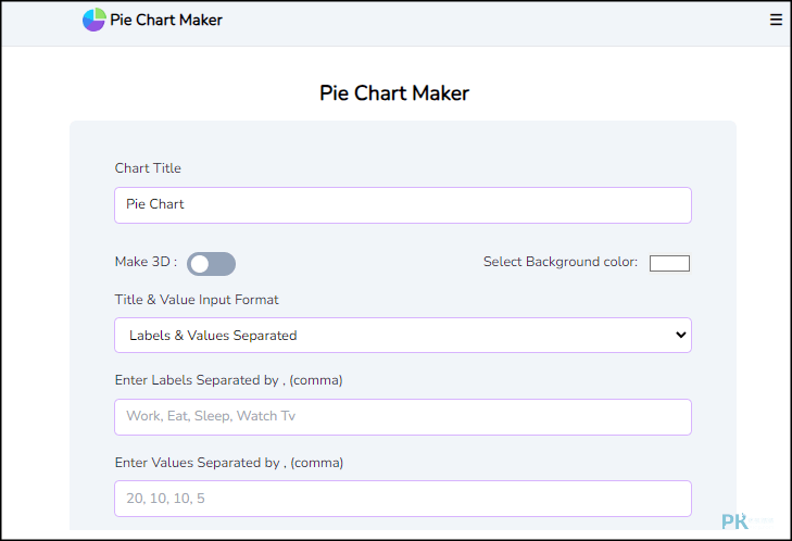 Pie-Chart-Maker圓餅圖產生器1