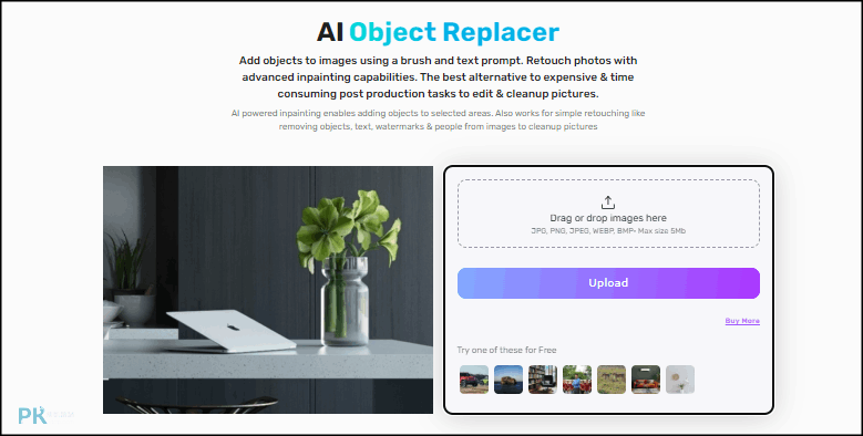 AI-Object-Replacer-AI線上P圖取代原圖1