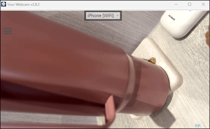 Iriun手機當成電腦攝影機App2