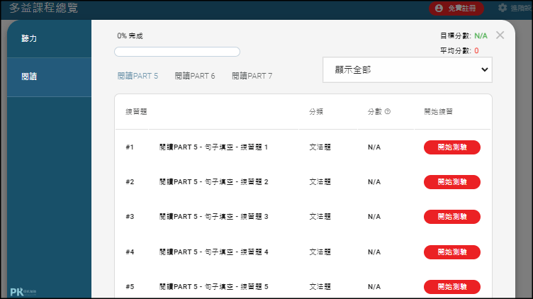 bestmytest多益考古題練習