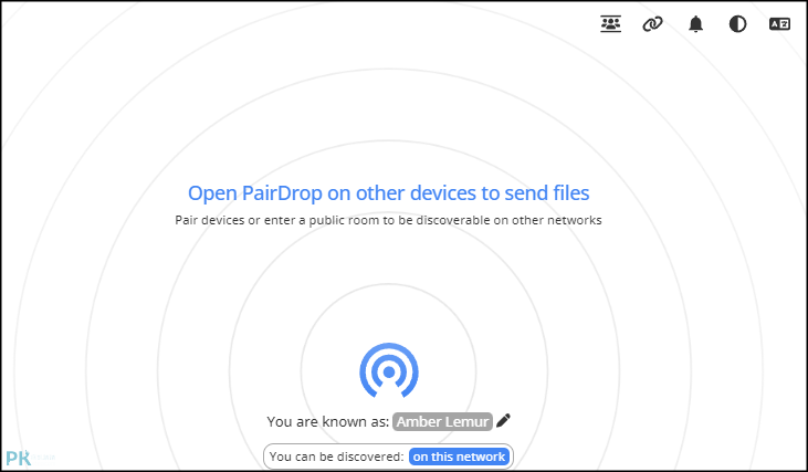 pairdrop線上檔案互傳工具