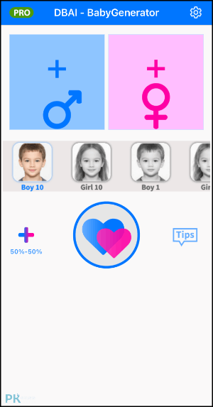 BabyGenerator免費寶寶長相預測App1